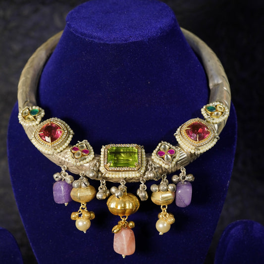 Oasis Jewelry Set | The Enchanting Multi-Colored Stone Ensemble