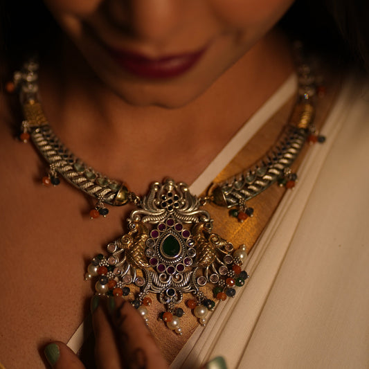 SIYA Hasli Necklace | The Majestic Temple Style Necklace